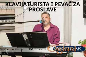 Pevač klavijaturista cena 150 € - Klavijaturista za proslave